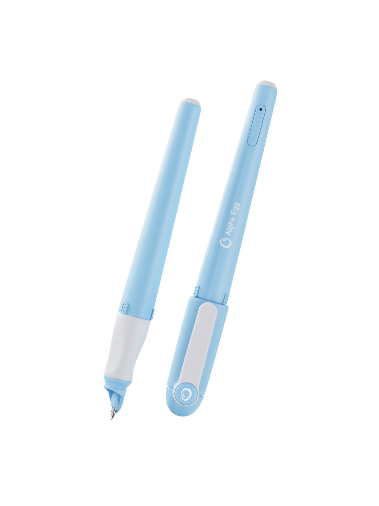 Alpha Egg Ai Calligraphy Pen W20 Smart Calligraphy Pen Ai Intelligent Writing Pen for Elementary School Students, Kindergarten Children, Pen Control Training, Synchronized Writing Practice, Beginner Writing, Synchronized Smart Writing Pen