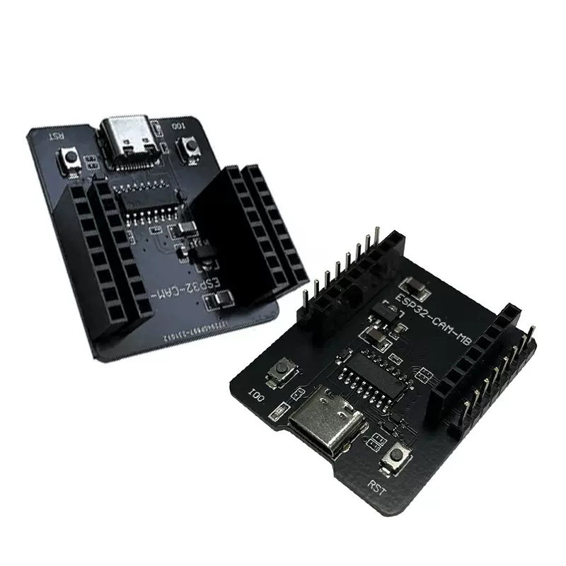 ESP32-CAM开发板测试底板 调试下载器 串口烧录座模块 带扩展接口