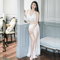 Yue Meng Feng Lu belly dance clothes 2020 Summer new sexy dancer tassel slim fairy practice clothes dance clothes