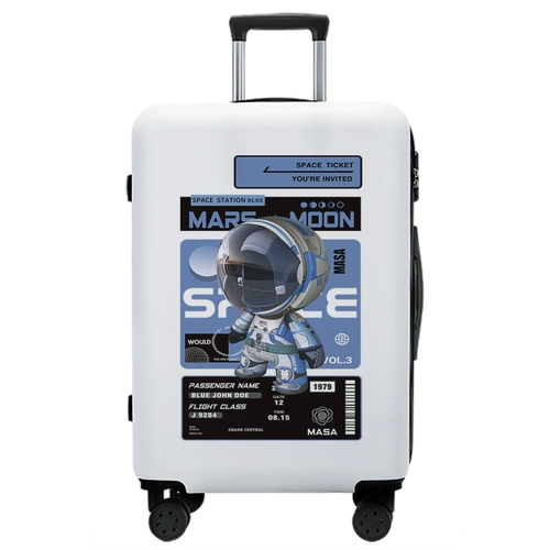 Вместительный и большой прочный чемодан, багажный космонавт