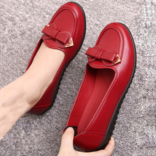 【今日秒杀】老北京软底妈妈浅口单鞋皮鞋