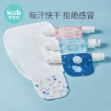 Хлопковое детское полотенце от пота, хлопковый детский шарф для детского сада, 0-3 лет