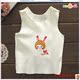 Meda baby baby baby vest nhỏ gần nam và nữ lại trẻ sơ sinh không xương 0-3-6 tháng cô gái đầy trăng.