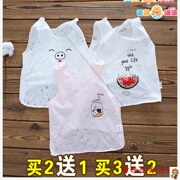 Meda baby baby baby vest nhỏ gần nam và nữ lại trẻ sơ sinh không xương 0-3-6 tháng cô gái đầy trăng.