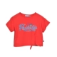 Paddington Bear Paddington Bear Kids Girls Summer New Loose Letters Offset Áo phông - Áo thun