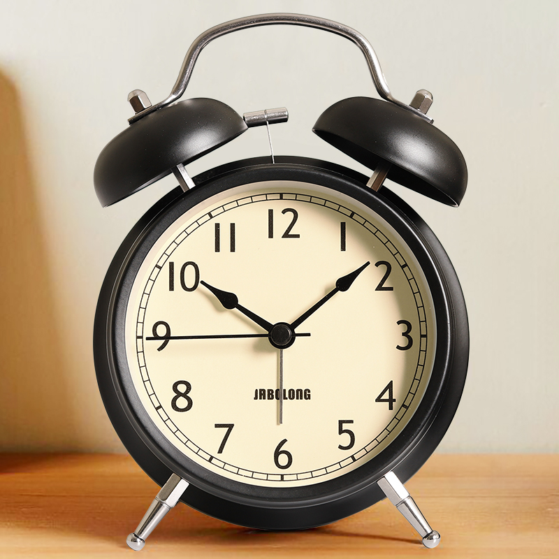 Minimalist Nordic style Large volume alarm clock Students use headboard muted children luminous timed sloth with small tamelight