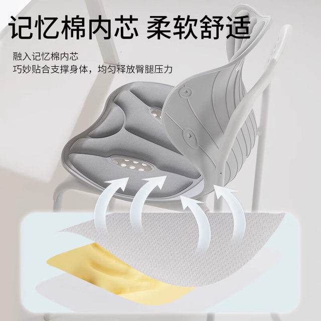 German backrest chair, waist protector, office ergonomics, hip protector, home comfort, long-term sitting, not tiring support