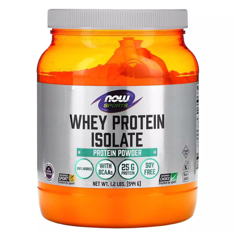 Now Sports Whey Protein Isolate Isolated Whey Protein Powder for Body Enhancement