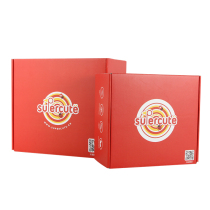 Supercute kindergarten shoulder bag childrens backpack large packaging gift box baby birthday gift box