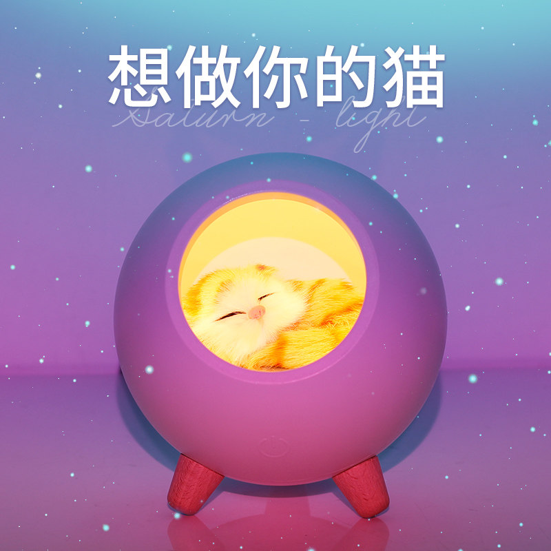 Send girlfriends birthday gifts strange gifts roll cat lettering Halloween gifts female teacher greeting card creative gift box