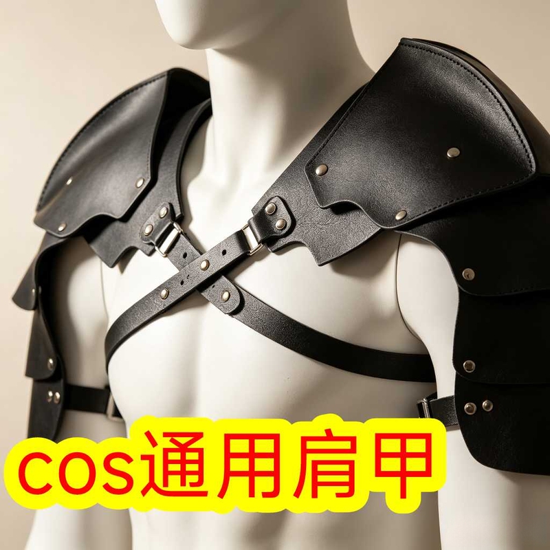 Medieval Armor Popular Battle Knight Armor Shoulder Armor Shrug Cover Pu Leather Chest Strap Shoulder Cosplay Universal Shoulder Armor Medieval Armor Popular Battle Knight Armor Shoulder Armor Shrug Cover Pu Leather Chest Strap Shoulder Cosplay Universal Shoulder Armor
