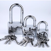 Anti-skid box lock lock construction site box cabinet lock waterproof universal lock a key to open multiple small locks