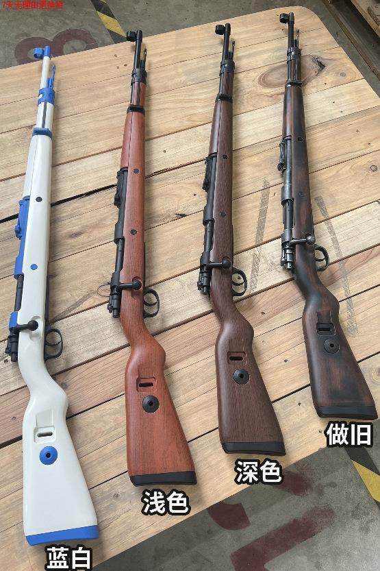 Детские игрушки для прыжков 软蛋玩具98k软弹尼龙镜桥轨道架子塑料带十字镜m24瞄准模型镜抛壳 No brand