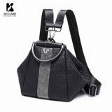 Кенгуру, рюкзак, универсальная кожаная сумка через плечо, из натуральной кожи, коллекция 2021, в корейском стиле