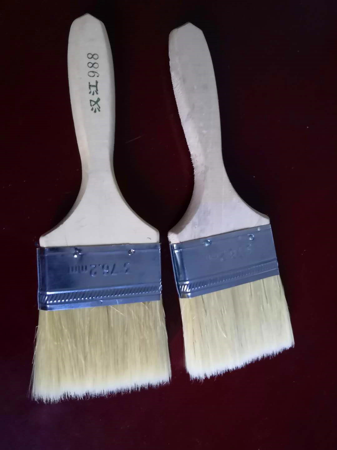 Paint Brush Bristle Brush Hair Brush Cleaning Tool Handmade Big Lacquer Lacquerware Clear Grey Dust Removal Manufacturer Straight