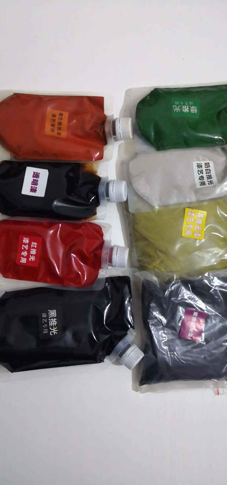 Natural large paint refined color push paint natural large paint paint red push paint transparent black push light