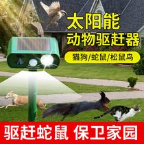 Driving Cat Seminator Outdoor Long-term Solar Ultrasonic Drive Cat Bird Sparrow Yellow Rat Wolf Wild Pig Snake Drive Dog God