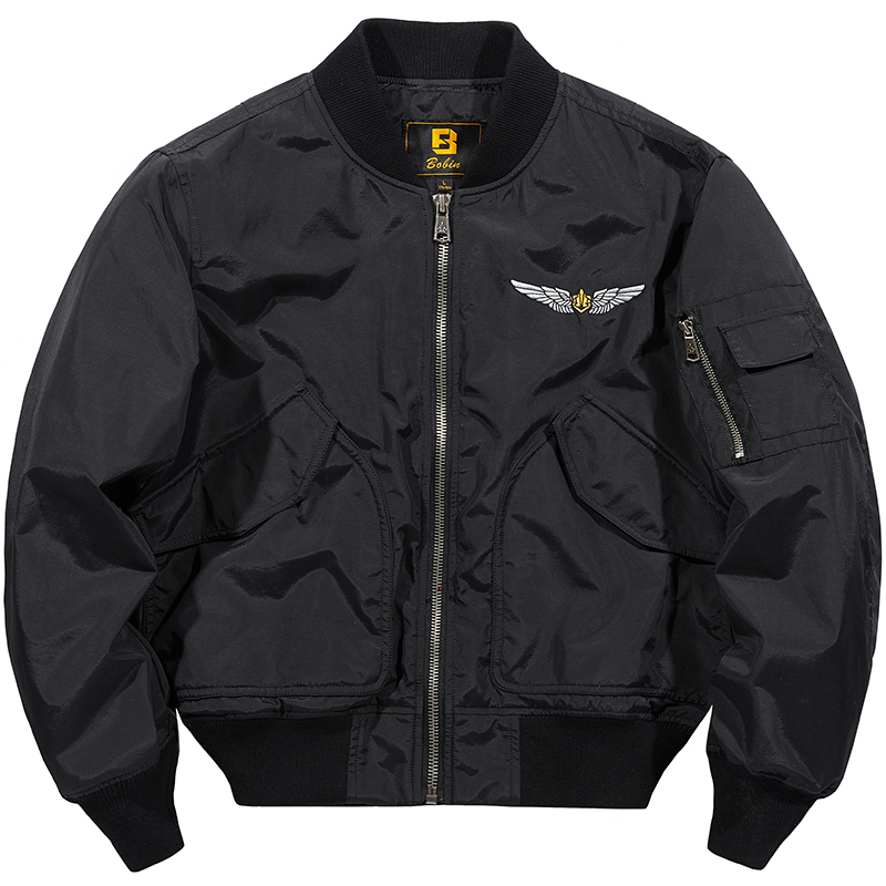 Spring and Autumn Baseball Jacket for Men, Short Trendy Retro Workwear Jacket, Loose Military Pilot American-Style Jacket for Men