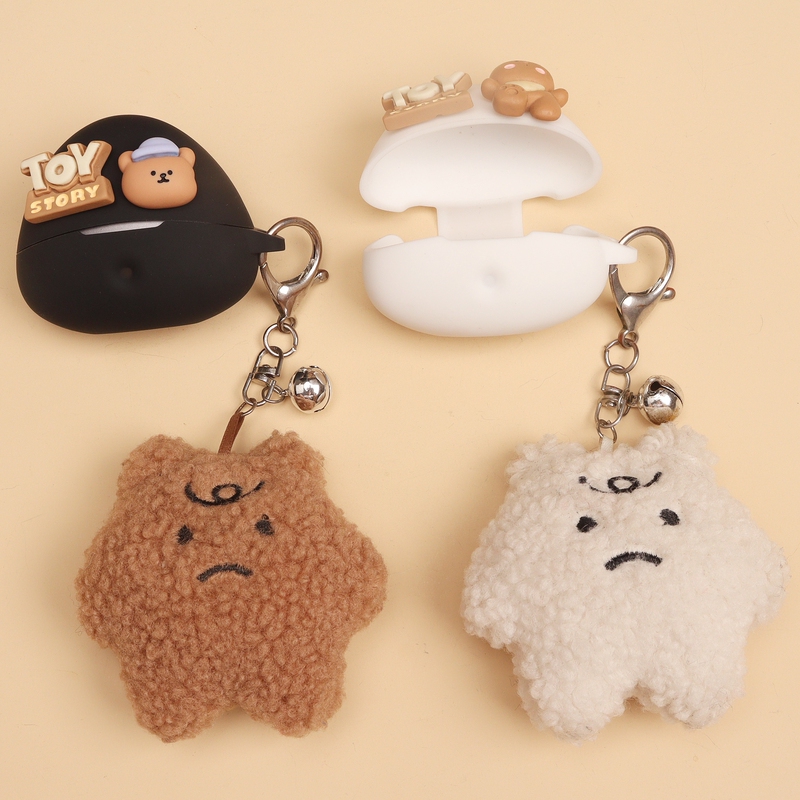 Suitable for Newmine/Newman M7 Bluetooth Headset Protective Cover, Cute Couple Cartoon Bear, Newman T29 Integrated Anti-Fall Silicone Soft Case Suitable for Newmine/Newman M7 Bluetooth Headset Protective Cover, Cute Couple Cartoon Bear, Newman T29 Integrated Anti-Fall Silicone Soft Case