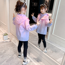 Girl Assault Assault Jacket Spring Autumn Jacket 2022 New Childrens Three-in-one Internet Red Fried Street Detachable CUHK Tong Yang Qi