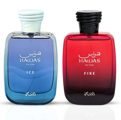 Rasasi Hawas Men's Middle East Cool, Refreshing, Long-lasting High-end Niche Perfume 100ML