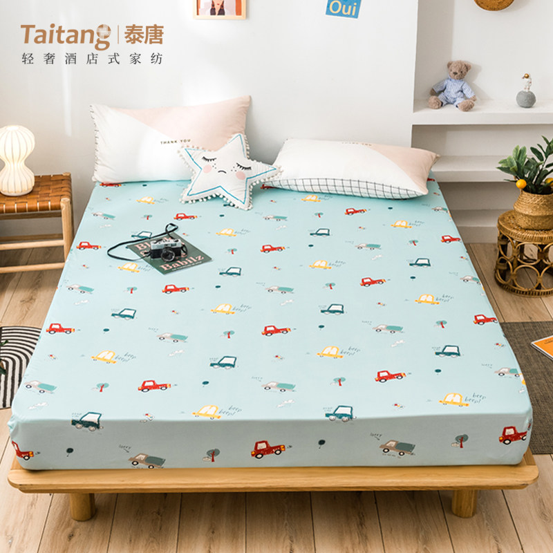 Children's bedspread girls summer style boy 2021 new bedspread bed pure cotton cotton single piece mattress bed bag