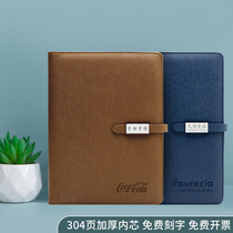 Canoca five management action log work record book Daily office plan this efficiency management manual work record book notebook A5 business loose leaf notepad custom logo