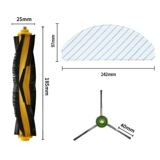 Кобасовые роботизированные аксессуары T5 T8 T9 DJ65 N5 N8 Фильтр в основном чистка Mopiler