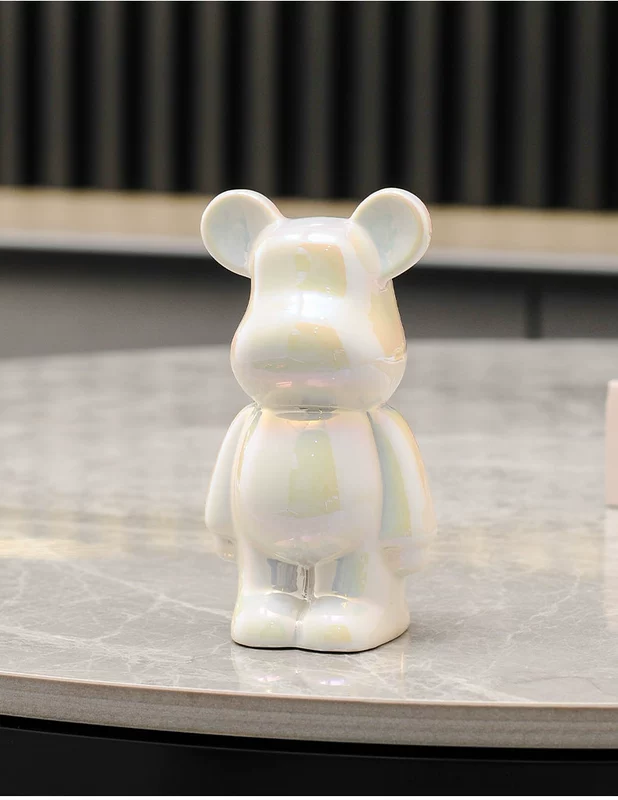 Vật Trang Trí Gấu Bearbrick Sang Trọng Trang Trí Phòng Khách Tủ Tivi Tủ Rượu Trang Trí Sáng Tạo Phòng Trẻ Em