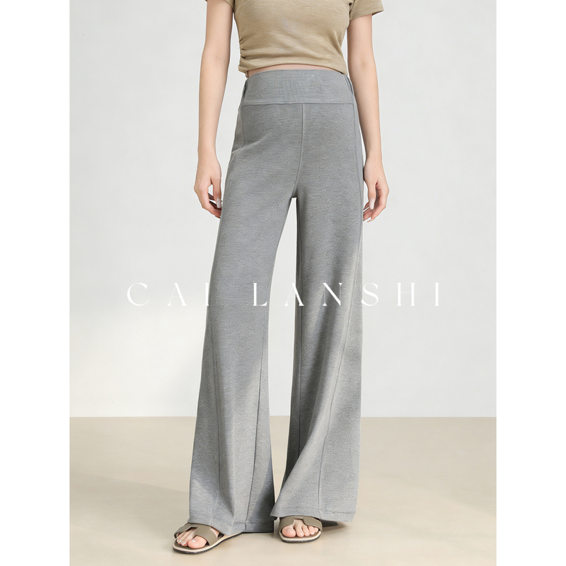 Colorful Blue Maternity Pants Summer 2026 New Style, Slimming, Versatile, Floor-Length, Loose Long Pants, Maternity Wide-Leg Pants, Thin Summer Style
