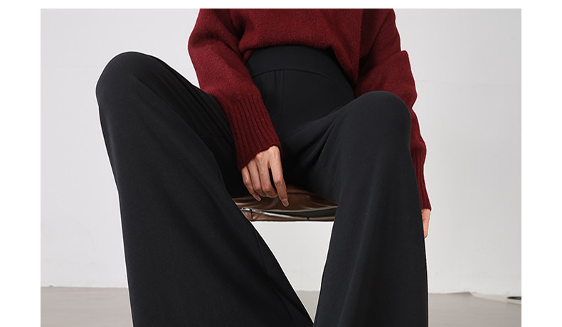 Maternity Pants for Outdoor Wear 2026 New Spring and Autumn Flared Pants with Belly Support Yoga Pants Plus Size Slightly Flared Long Pants for Autumn — 25