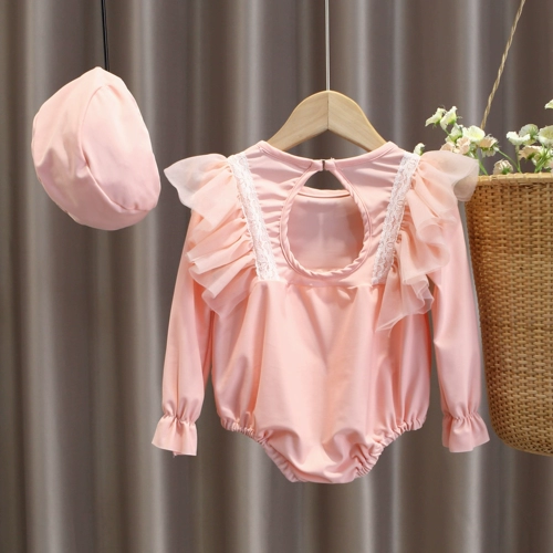 Детский купальник, модный лонгслив для принцессы, коллекция 2022, защита от солнца, подходит для подростков