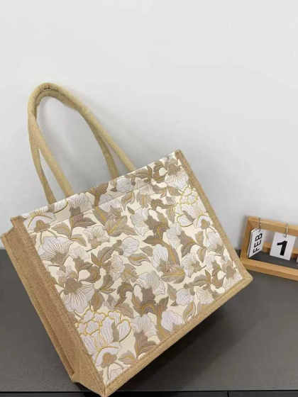 [High-Quality Zipper Model] Large New Pu Surface Waterproof Large-Capacity Bag, Portable Shoulder Tote Bag, Versatile