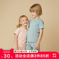 Children T-shirt pure cotton summer dress girl short sleeve baby beating undershirt boy half sleeve CUHK young childrens spring jacket A class
