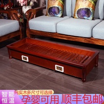 Solid Wood Plus Side Warmer Home Baking Fire Oven Red Wood Color Electric Fire Case Baker Feet Warmer Toaster Grill Toaster 18