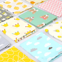Pure cotton fabric Baby bedding fabric Childrens baby cartoon bed sheet duvet cover twill cotton fabric clearance treatment