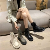 Martens, короткие сапоги в английском стиле, в британском стиле, модель весна/осень 2021 года, средней длины