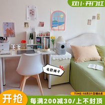 Computer chair home comfortable sedentary dormitory chair desk study chair bedroom makeup chair dresser stool backrest