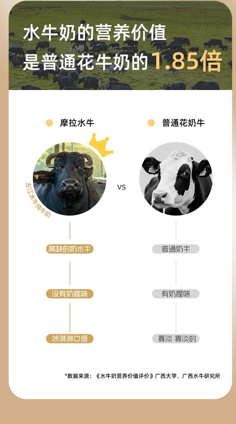 安享好物 安享A级纯奶-左江水牛纯牛奶 国标 