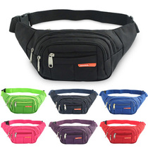 Sell vegetables receive wallet business bag crossbody sell goods fanny pack Canvas female male cash register small wallet change multi-layer special bag