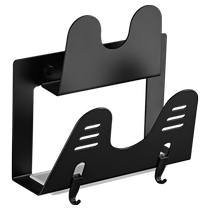 304 stainless steel pot lid rack punch-free cutting board storage rack wall-mounted kitchen drain rack