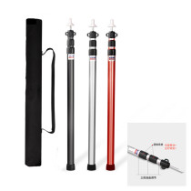 Outdoor telescopic aluminum alloy canopy pole adjustable tent foyer support pole 2 3 meters 3 meters three-section canopy pole