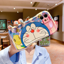 Small brute waist cartoon Doraemon A dream applies Apple 12 11Pro max phone shell iPhone13promax personality creative full package anti-fall xsmax xs x