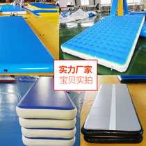 Somersault air cushion Taekwondo gymnastics inflatable brushed air cushion martial arts dance stunts back handspring practice auxiliary floor mat