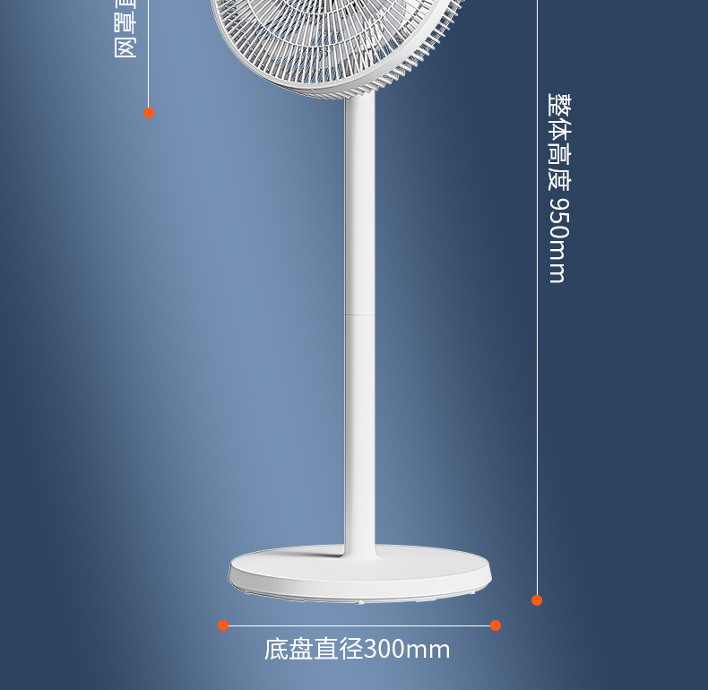 先科 15叶双层扇叶 台式电风扇 图18