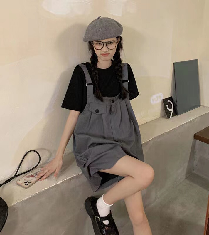 Pregnant Women's 2025 Summer New Korean Style High-Waisted Wide-Leg Casual Overalls + Short-Sleeved Top Loose Two-Piece Set