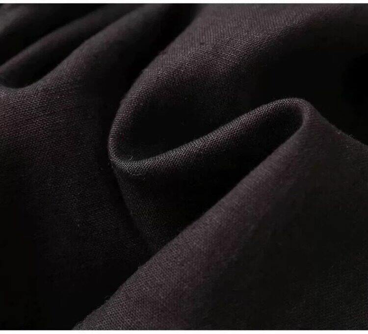 Maternity Cotton and Linen Pants for Summer, Thin Style, 2026 New Model, Small Size, Belly Support, Linen Wide-Leg Pants for Summer Wear — 11