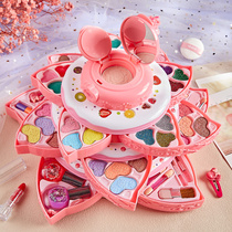 Childrens cosmetic set non-toxic girl toy simulation makeup box princess washable girl baby painting makeup bag
