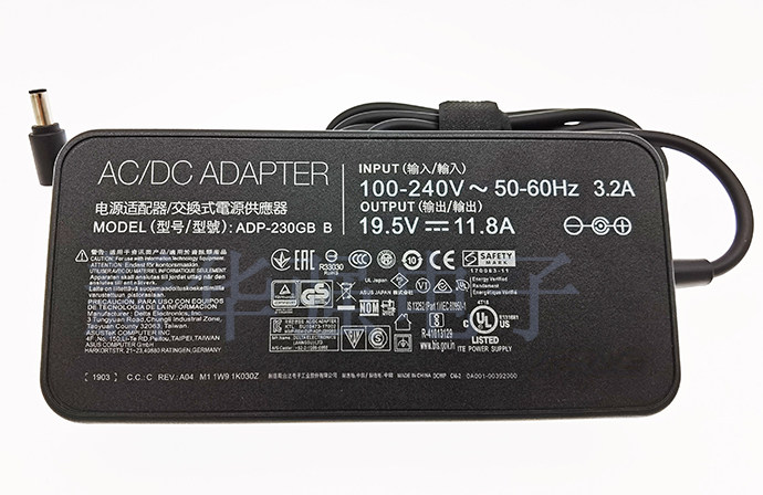 Original ASUS ASUS ROG GL504 Gun God 2 Laptop Charger 19 5V 11 8A 230W Adapter