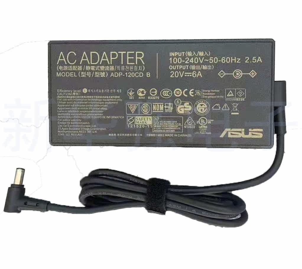 New original ASUS ADP-120CD B laptop power adapter 20v 6a charger